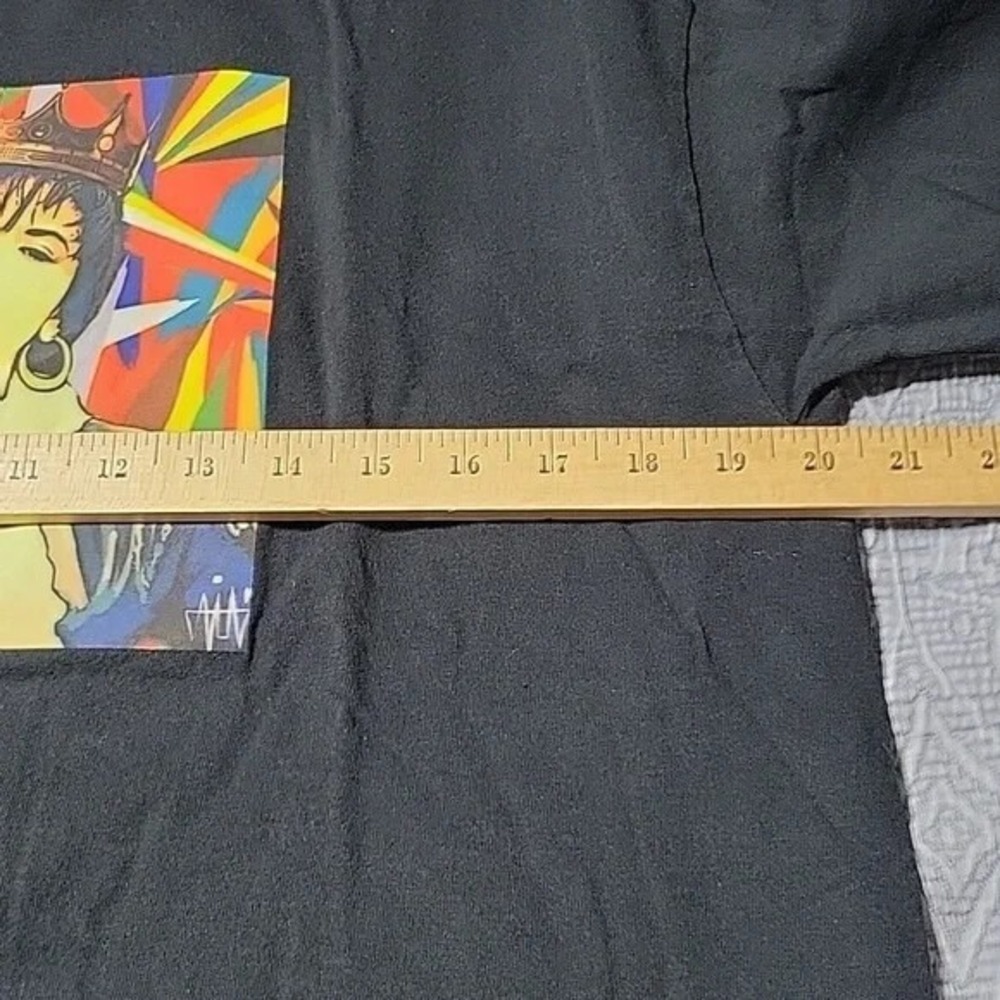 Selena Shirt GILDAN Women's large cumbia Queen short sleeve cotton crew neck - Picture 6 of 8
